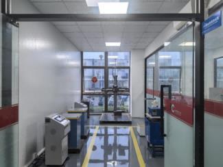 QC lab — testing equipment